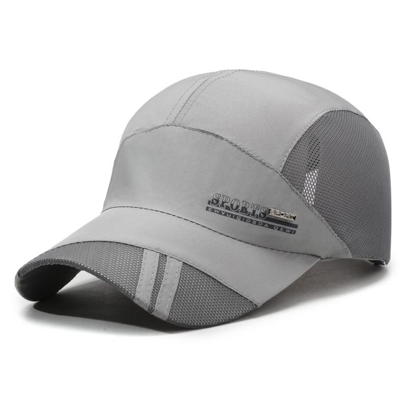 Unisex Outdoor Sports Quick-Dry Mesh Cap - Summer Sun Protection Baseball Cap