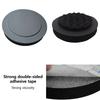 Soundproof Speaker Baffle Door Speaker Fast Rings Bass Blocker Door Trim Sound Insulation Rings 6.5" Speaker Enhancer