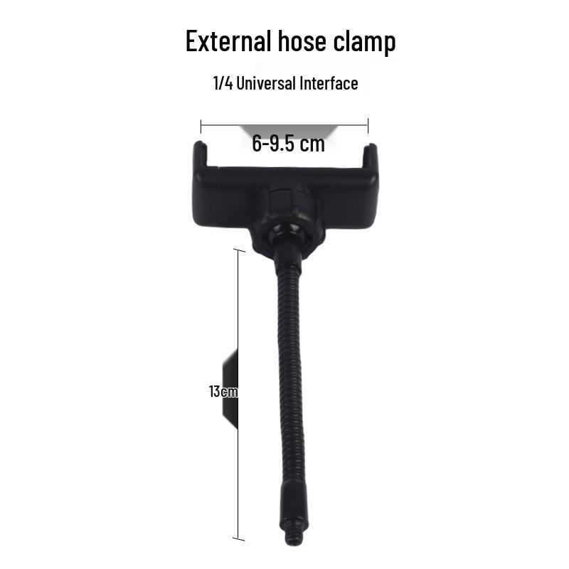 Universal Phone Clip & Tripod Stand with Rotating Head and Horizontal/Vertical Positioning