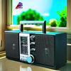 Retro Radio Dual-Speaker Bluetooth Speaker: High-Power, All-Waveband, Full-Frequency, Multi-functional