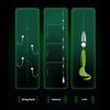 633pcs Glow Fishing Peg Bobber Stopper Silicone Space Bean Float Sinkers Stops for Fishing Line Fishing Accessories