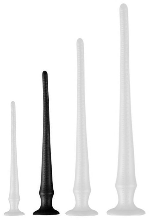 Noth Snake Dildo 40 X 4.5 Cm Black - DarkSil - SILICONE DILDO