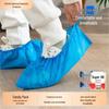 Thickened Non-Woven Disposable Shoe Covers - Breathable, Dustproof, Wear-Resistant for Students & Adults