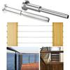 10pcs Steel Invisible Cable Railing Set Receiver & Swage Stud End Cable Railing Systems Suitable for Wood/Metal Posts