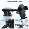 ML-197 For Car Dashboard/Windshield Extendable Arm Phone Holder 360 Degree Rotation Suction Cup Mount Bracket