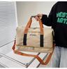 Waterproof Large Capacity Lightweight Travel Bag with Shoe Compartment for Business and Short Trips