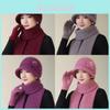 Knitted Elderly Hat With Double Layer Warmth For Seniors Winter Use