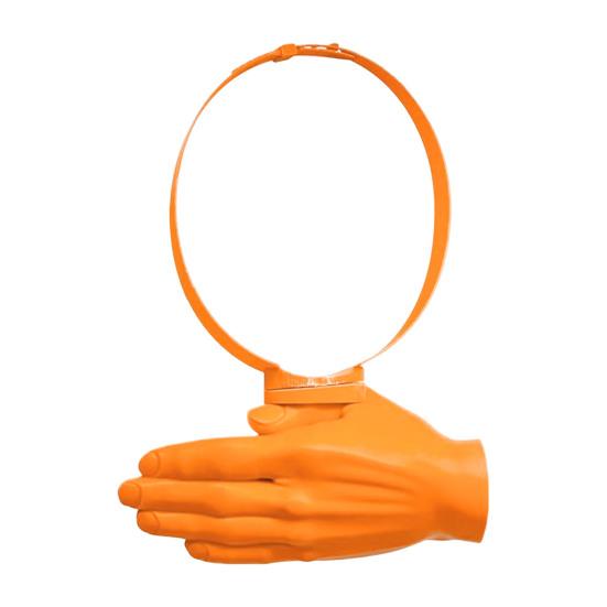 Sluneční klobouk 3D tištěný Visor na hlavu Ochrana proti UV záření Ergonomický design dlaně Nositelné Stínící čepice na hlavu s otevřeným rámem