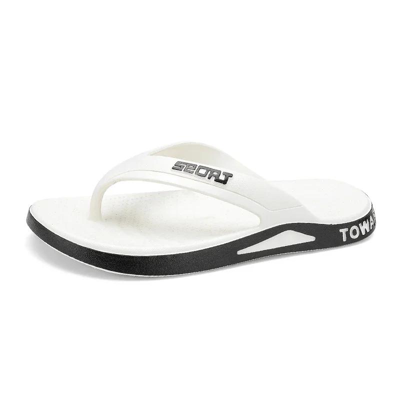 Huispantoffels voor Heren Slides Schoenen Heren Origineel Merk Pantoffels Luxe Echt Herenpantoffel Strand Waterschoenen Slippers 43 white