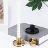 Contemporary Candlestick Holders Stands Set Of 3 Metal Decorative For Dining Table
