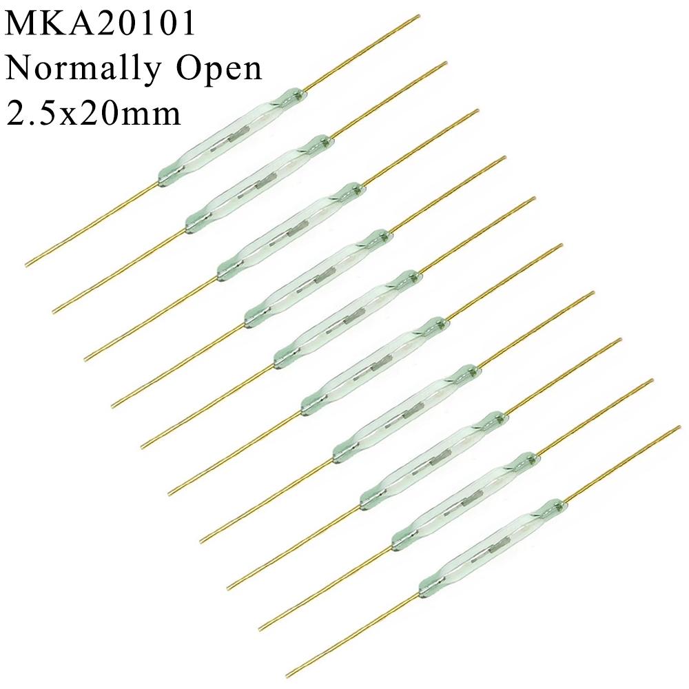 5/10PCS Reed Switch Magnetic Switch Sensor MKA07101 MKA10110 Y213 MMKA17101 GPS-11A GPS-14A GPS-14B NO NC Normally Open Closed