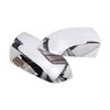 RR-Chrome ABS Car Side Rearview Mirror Cover Trim For Toyota- Sequoia 2007-2020