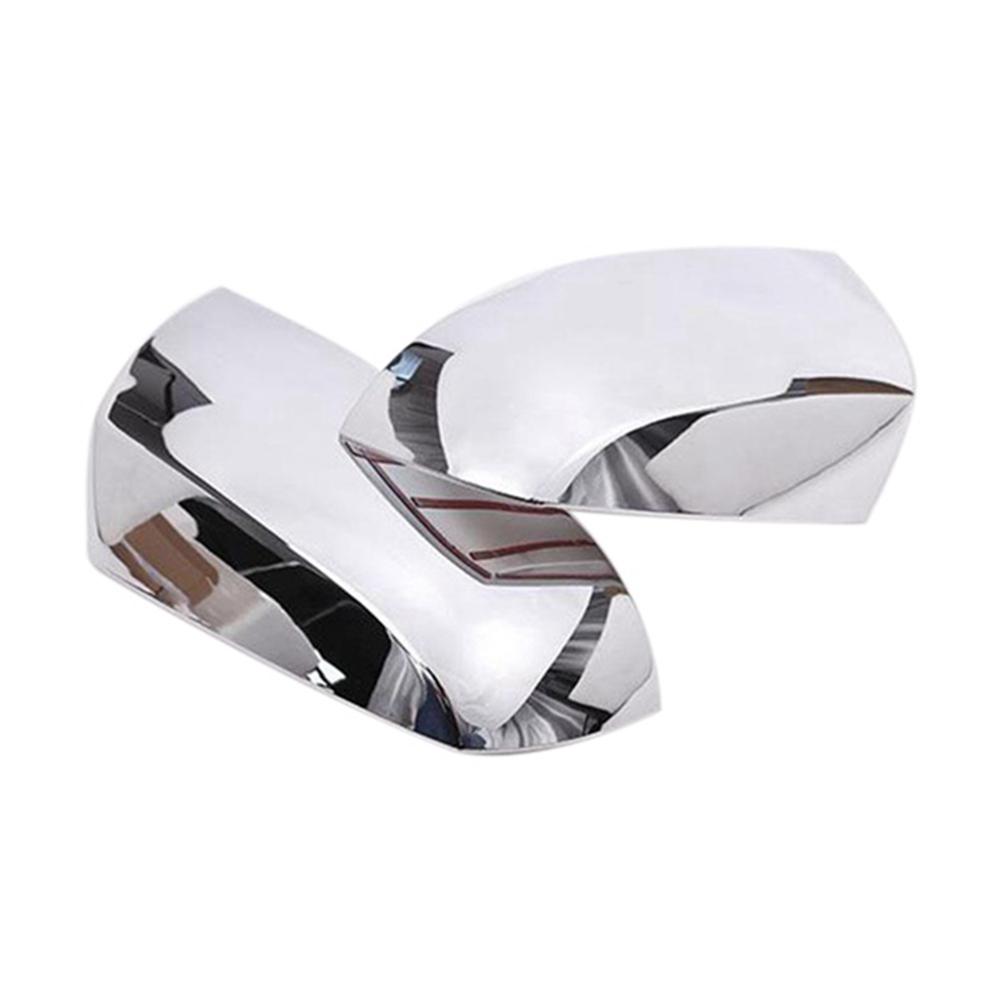 RR-Chrome ABS Car Side Rearview Mirror Cover Trim For Toyota- Sequoia 2007-2020