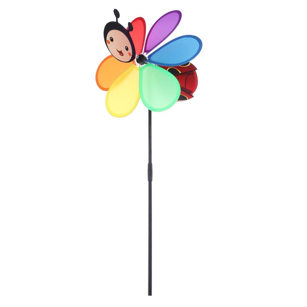 Vane Colorful Windmill Chime Whirligig Rotator Toys Children