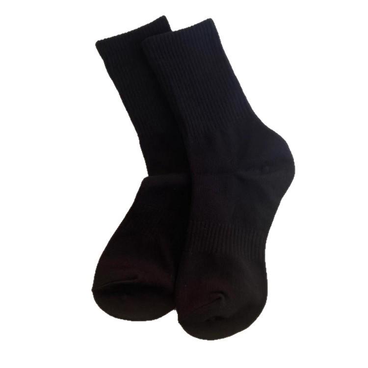 Women's Breathable Anti-Odor Pure Cotton Sports Socks - Black, White, Gray, Mid-Calf Style