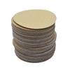 100 Pack NO-Hole Sand Paper 80 Grit 5 Inch Hook Loop Pads Sanding Disc Flocking