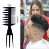 Plastic Anti-Static Hair Comb Double-Sided Styling Brush New Detangling Brush  Hair Salon Use
