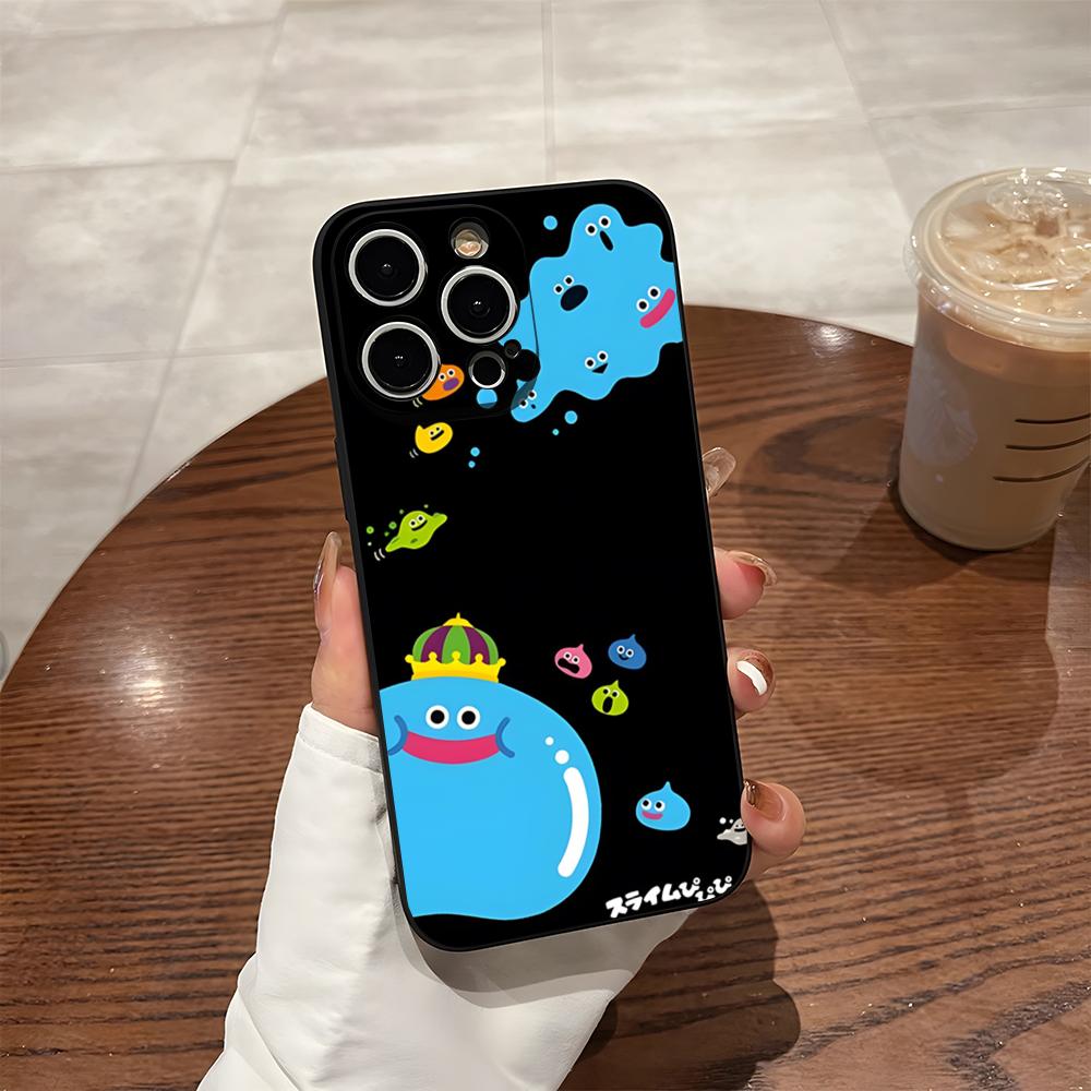 D-Dragon Quest Schleim Handyhülle Für 17 Pro Max Iphone 14 16 Pro Max 12 15 Plus 13 Pro 11 Xr X Xs Rückabdeckung