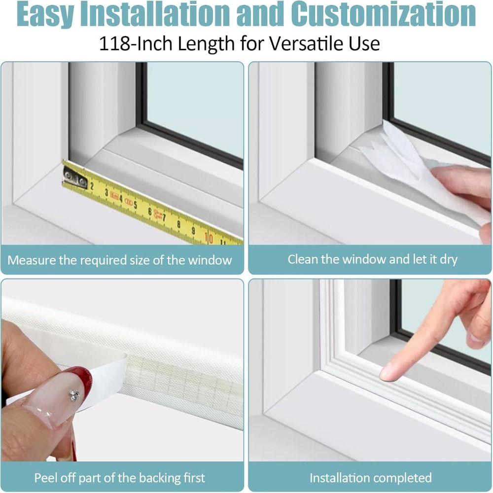 3m Door Window Gap Filler Soundproof Noise Blocker High Quality Sealing Strip  Drawer