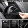 Car Armrest Cushion Cover Center Black PU Console Box Pad Protector Accessories