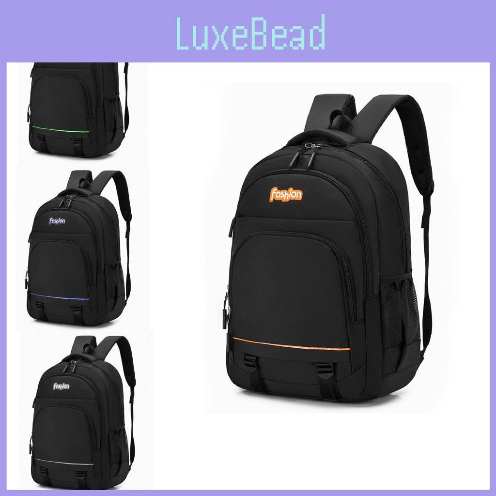 Oxford Fabric Unisex Backpack With Compartment For College Students Essentials