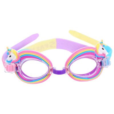 Occhialini da nuoto per bambini, occhiali antiappannamento per adorabili bambini, occhiali da spiaggia in gel di silice per ragazze