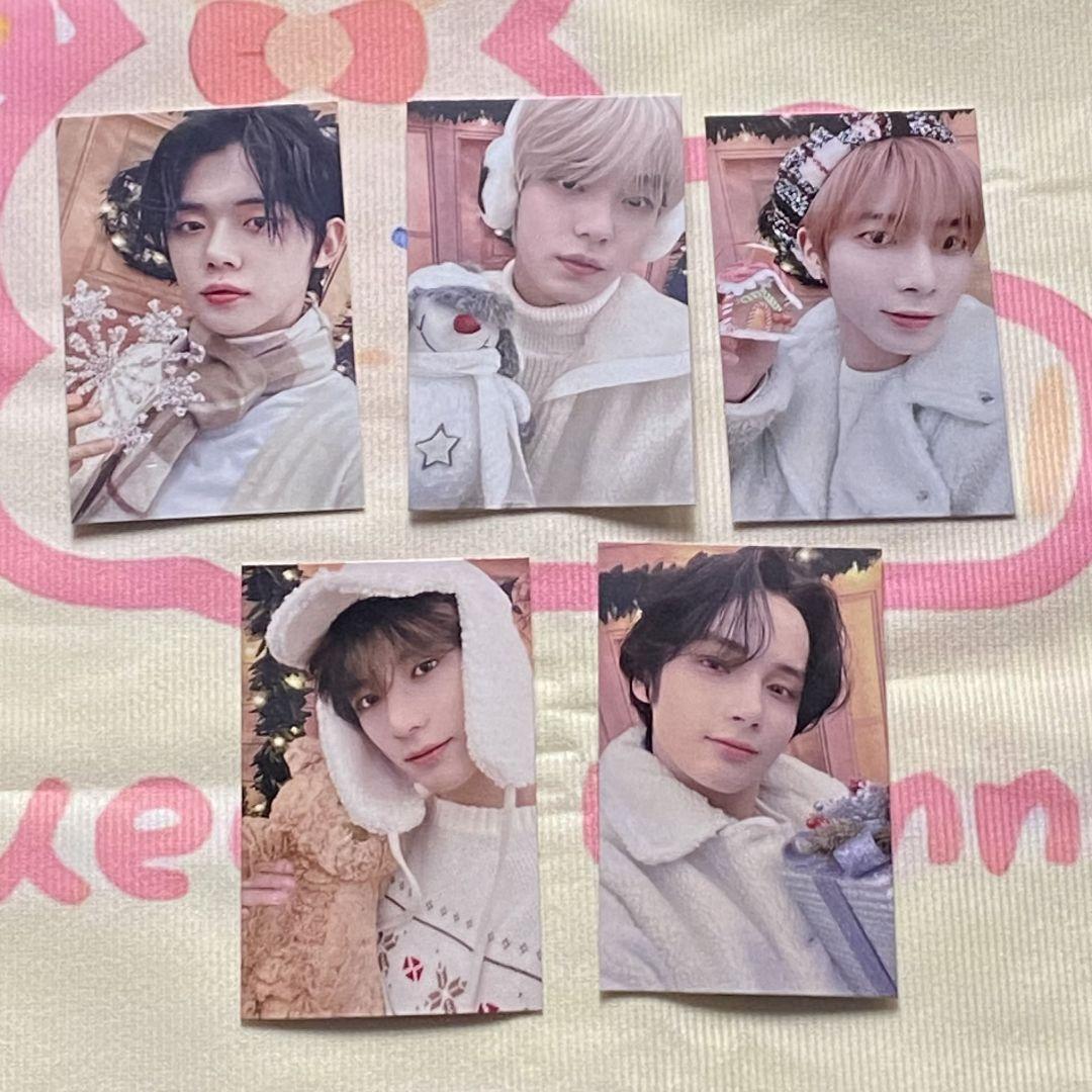 

[USED] TXT Gayo Daejun SBS Sanok Korea Exclusive Trading Cards (5 pieces)