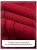 Spring 2026 Red Rhinestone Wide-Leg High-Waist Sweatpants for Women