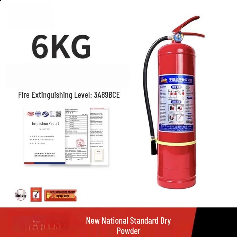 WEZHO Portable Dry Powder Fire Extinguisher