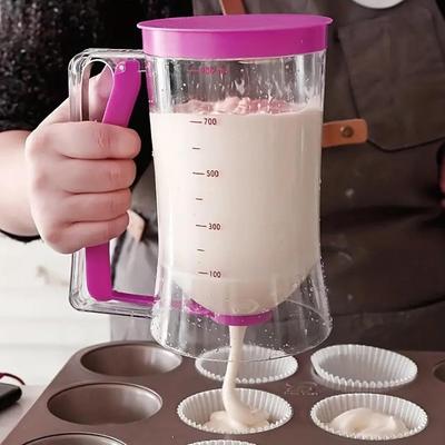 Oddělovač a dávkovač těsta na cupcakes - šetří místo - usnadňuje zpětný tok - Robustní, snadno čistitelné kuchyňské pečicí náčiní, které bezpečně přichází do styku s potravinami