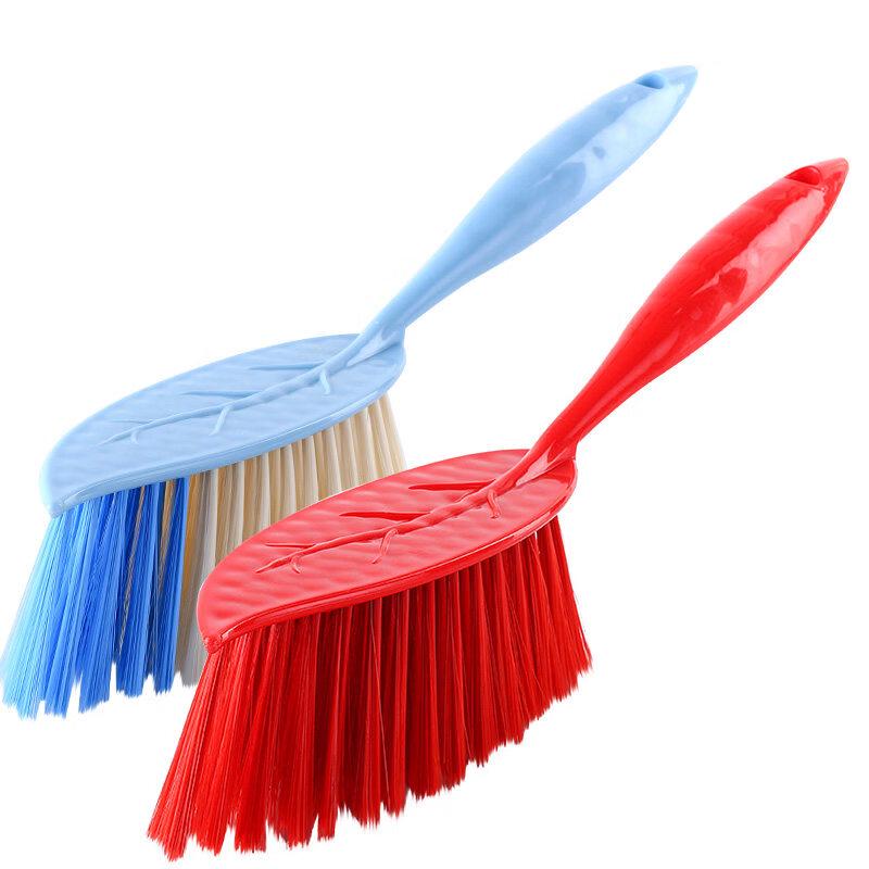 Leaf-shaped Soft Bristle Long Handle Cleaning Brush
