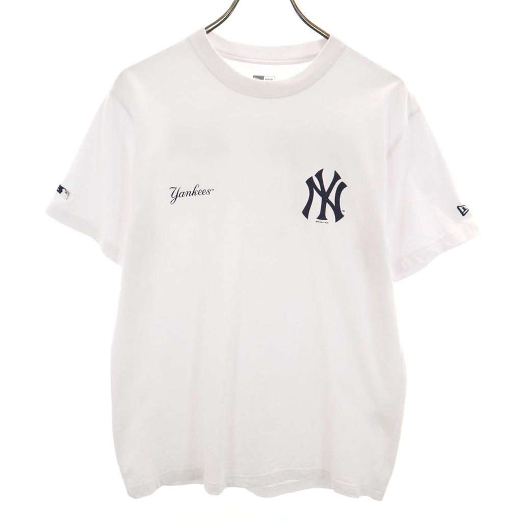 New Era MLB New York Yankees Short Sleeve T-shirt M White Men's Used