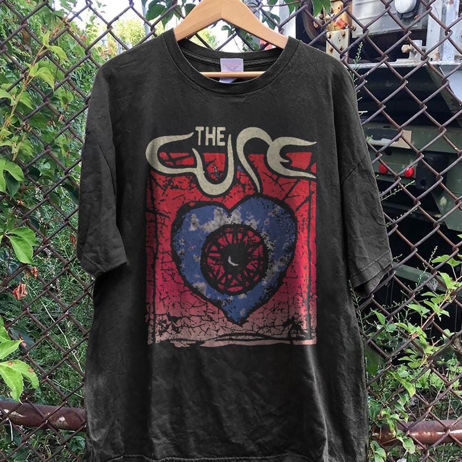 The Cure Wish Tour 1992 T-Shirt Vintage Concert Band Graphic Unisex Tee S