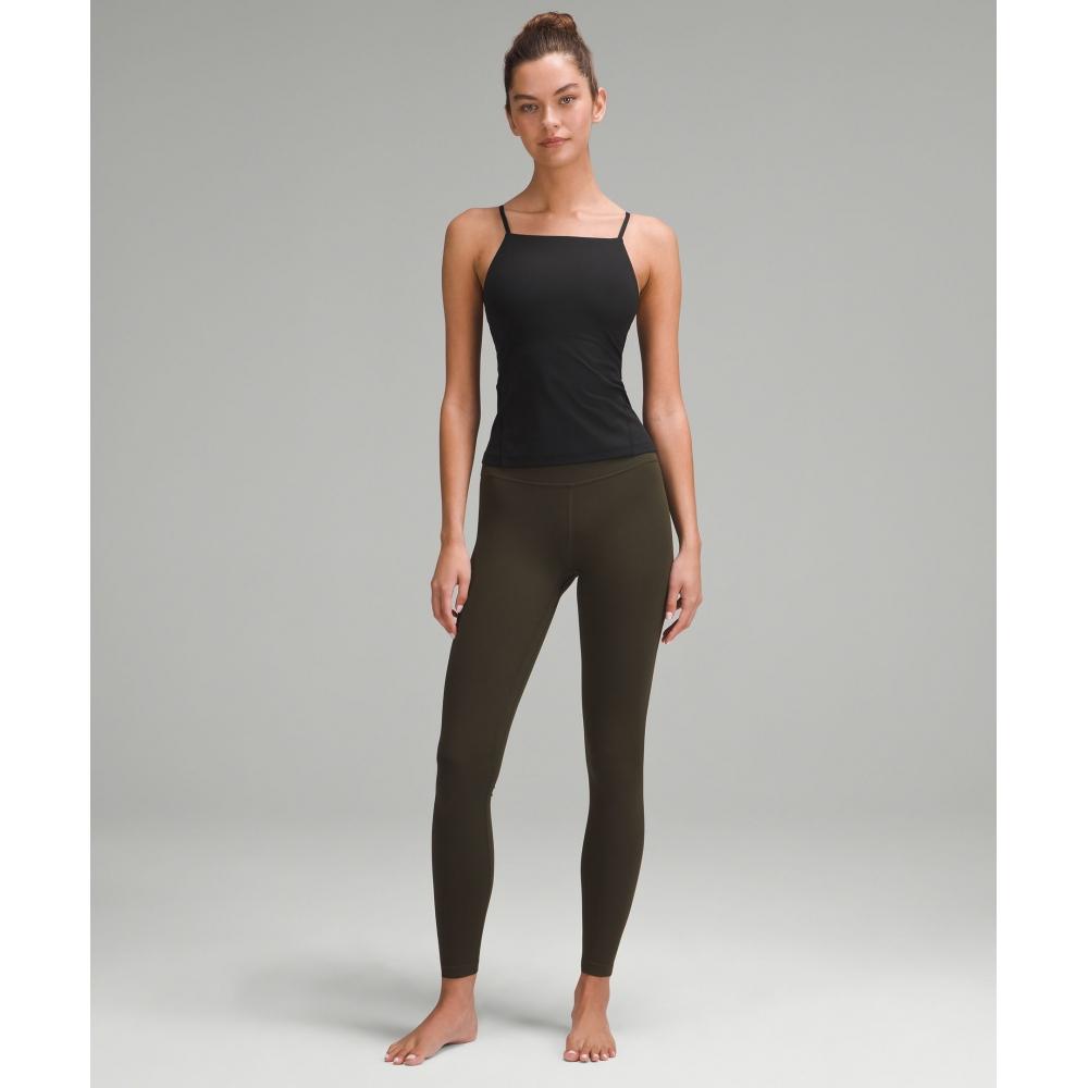 Lululemon Align  High Neck CAmi TAnk Top  Light Support  A B Cup BlAck