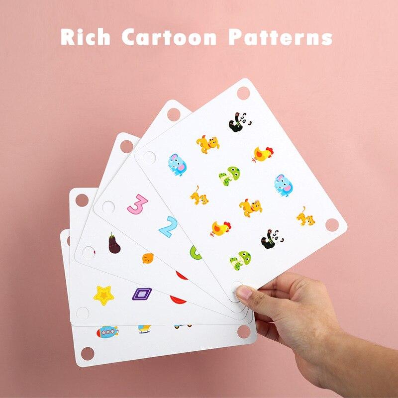 Montessori Toys Interaction Game for Parent-child Memory Match Chess Popular Party Game Wooden Educational Toy for Children