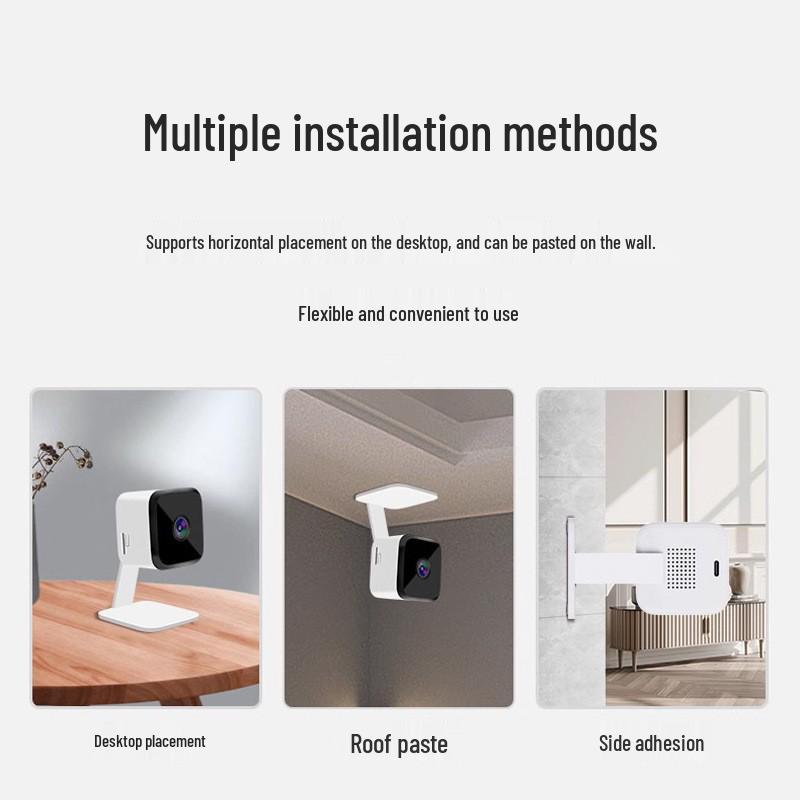 HD Action Security Camera with WiFi, Infrared Night Vision & Smart Monitoring
