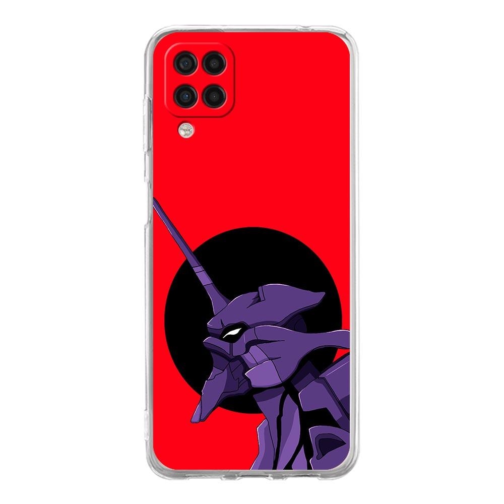 Neon Genesis Evangelion Cartoon Clear Phone Case For Samsung Galaxy A51 A71 A21S A12 A11 A31 A41 A52S A32 A01 A03S A13 A22 Cover