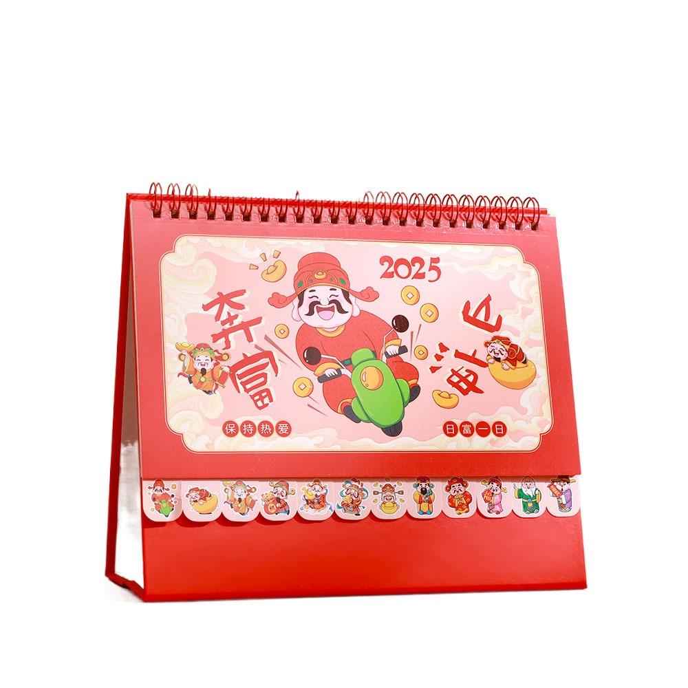 Steh-Flip 2025 Schreibtischkalender Täglicher Monatlicher Tischkalender Student