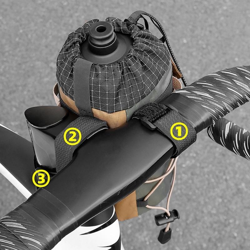 Fahrrad Wasserflaschenhalter Tasche Rennrad Getränkehalter Lenker Tasche Vorderradgepäckträger Tasche Sattelstütze Halter Langlebig
