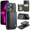 JEEHOOD J05 Business Magnetic Style RFID Leather Phone Case