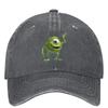 Mike Wazowski Monsters University Baseball Cap Outdoor Sport Yk Retro Hip Hop Hats Unisex Teens Fashion Sun Visors Baseball Cap