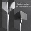 Drywall Corner Tool Stainless Steel Sheetrock Corner Tool Inside & Outside Corner Knife for Ideal for Wall Corner Finish