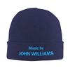 Music by John Williams Warm Knitted Cap Winter Knit Bonnet Hat Skullies Beanies Hip Hop Caps for Unisex