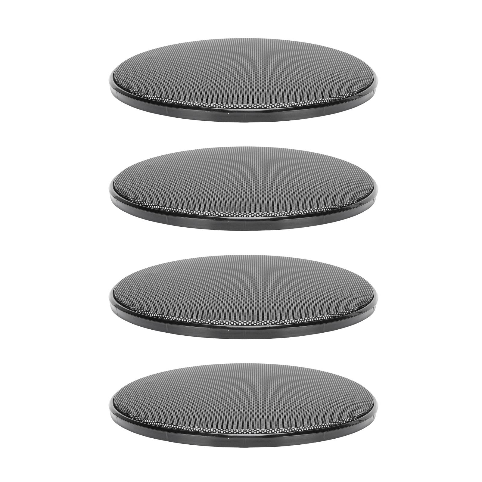

4 шт. Защитная сетка для динамика 180 мм, круглая защитная решетка из холоднокатаной стали для DIY