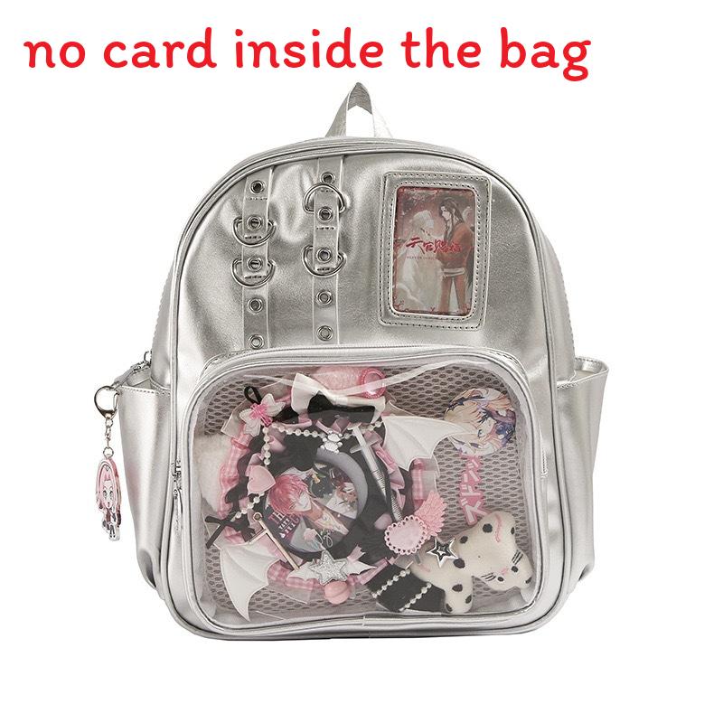 Contrasting Goods Backpack With Large Capacity And Adjustable Straps Shoulder