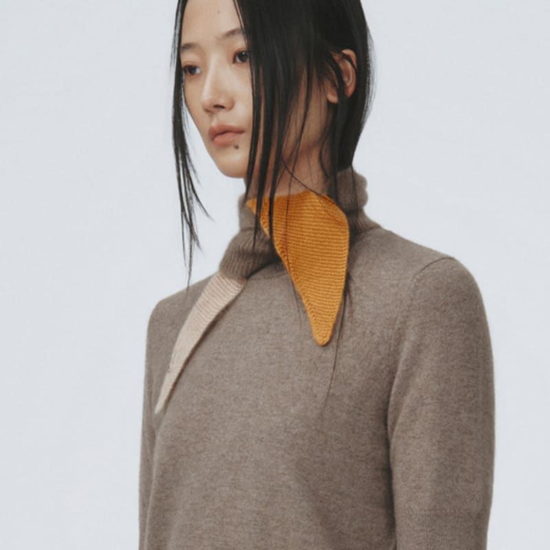 ERHKES 100% cashmere muffler point