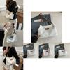 Stylish Gray Pink Blue Green 2024 Summer New Tote Bag Casual Commuter Handbag For Women