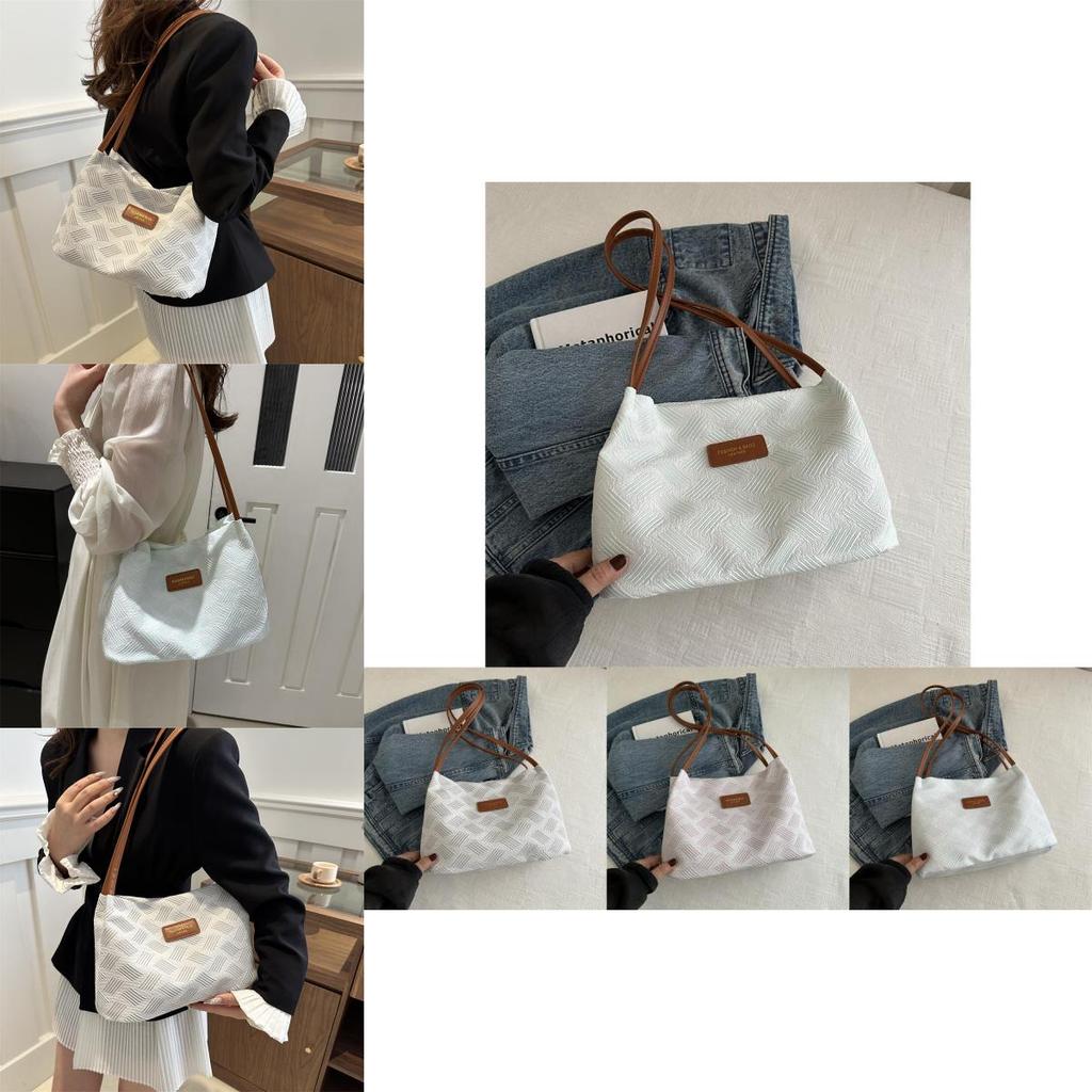 Stylish Gray Pink Blue Green 2024 Summer New Tote Bag Casual Commuter Handbag For Women