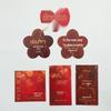 2026 Guochao Ancient Style Fan-Shaped New Year Blessing Card - Creative Hanging Gift