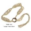 Bohemia Braided Waist Chain Versatile Lace-up Waist Belt Retro Tie Waist Rope  Women's Fashion